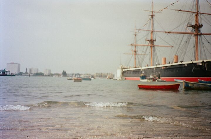 1 View of Portsmouth Harbour - picture by Ina Mangold