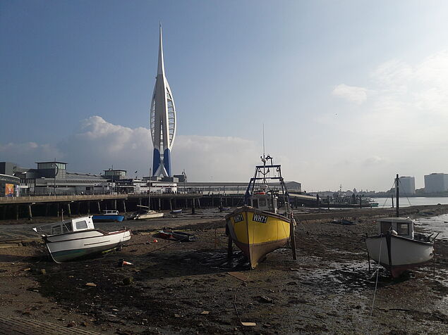 3 Portsmouth Harbour and the Spinnaker Tower - picture by Manon Labrande